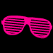 Clothes Colection: Pink Retro Glasses