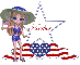 Patriotic girl - Heather