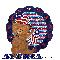 Cute USA Bear - Andrea
