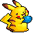 Pikachu and his oran berry