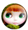 Blythe Doll Button