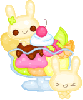 Bunny ice cream
