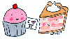 Cupcake and Pie
