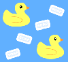 Rubber Duckie Background