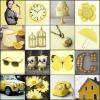 Vintage Yellow Collage