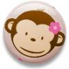 monkey badge round