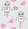 Robot Love Background