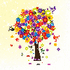 Colorful tree