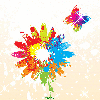 Color flower