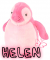 Helen - Pink Penguin