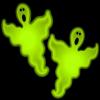 Neon Ghosts Background
