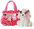 cute pink Poodle Elia