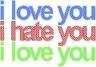 i love you i hate you