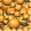 seamless halloween pumpkin glitter background