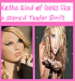Ke$ha and Taylor Swift Comparison