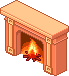 Mini fireplace