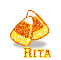 Candy Corn With The Name Rita