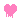 cute small love heart PINK