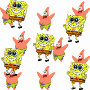 spongebob/patrick