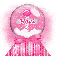 Pink Snow Globe- Roni