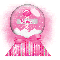 Pink Snow Globe-Rose