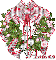 Merry Christmas wreath-Andrea