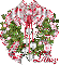 Merry Christmas wreath-Daisy