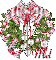 Merry Christmas wreath-Melanie
