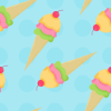 icecream,cone,summer,pink,orange