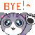 cat says bye