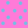 Pink Blue polca dots background