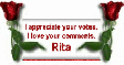 Appreciation - Rita