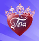 QUEEN TINA WITH HEART