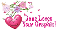 Loves it Heart- Jane
