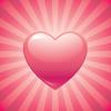 pink heart bg
