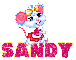 Sandy pink girl mouse
