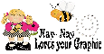 Little girl with bees- Nay-Nay