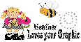 Girl with bees- Heather