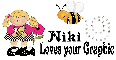 Girl with bees- Niki