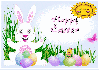 Happy Easter Scene
