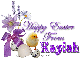 Chick with purple flowers- Kaylah