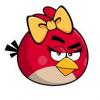 Angry birds~ Red bird~ Girl