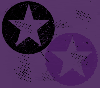 Purple And Black Stars