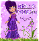 Hello friend purple girl Karen