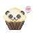 panda muffin