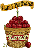 Happy Birthday <Apple Basket>