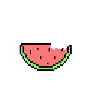 Watermelon Smiley Face