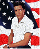 Elvis-American Flag