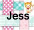 First Names Cats - Jess