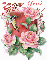 Roses and Hummingbird - Jessi